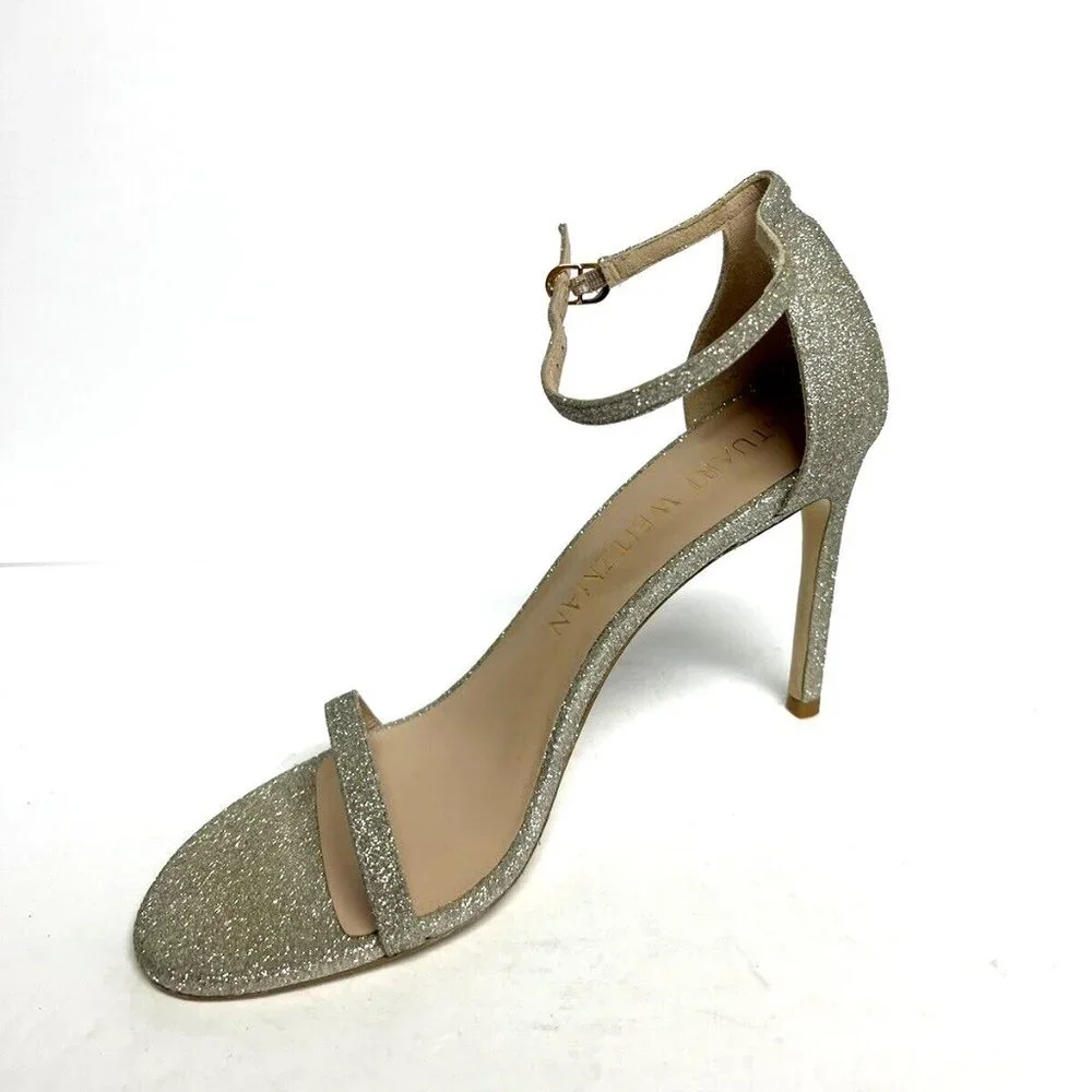 Stuart Weitzman Womens Nudistsong Heel EU40 B US9.5